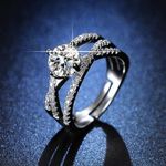 Luxury Adjustable Proposal Ring Box And Ring (XRing)