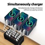product_image_name-Generic-20 Multi Port USB Smart 100W Charging Station-2