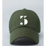 QUALITY OLIVE BASE BALL FACE CAP WITH  DESIGN