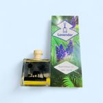 Diffuser SO FRESH SO BEAUTIFUL DECORATIVE SQUARE BOTTLE HOME AIRFRESHNER  (LAVENDER)150ML)