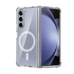 Samsung Clear Hard Back Wireless Charging Transparent Cover Case For Galaxy Z Fold 4