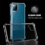 Samsung Galaxy A12 Shock Proof Transparent Back Case