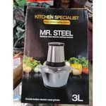 3L Stainless Electric Yam Pounding Machine,   ( 4 Blades)