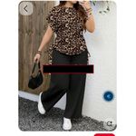 TIGER SKIN TOP WITH PANT