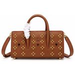 Fashion Elegant Brown Rhinestone Ladies Handbag