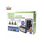 Cclamp Solar Panel Mobile Charger With 3 Bulbs LED Light