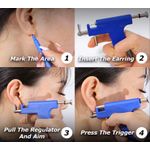 Generic Reusable Ear Stud Piercing Device for Salon & Home Use - image 3