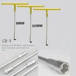 Generic 3-size combo deal 3 Pcs T-Handle Insulated Socket Nut Wrench Set 8-10-13mm Deep Draw. - image 3