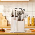 Generic 19 PCS Silicone Kitchen Utensil Set with Storage Bucket Non-Stick Cookware Tools, Camping Chef Kit, Food Grade Heat Resistant Silicone and Rust-Proof Coating - image 2