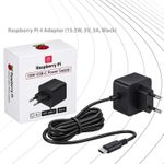 Generic Official Raspberry Pi 4B Type-C Power Adapter (5V 3A)