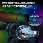 Generic B15 Tri-mode Headset Blue Tooth 3.5MM Wired Connectivity Quick Pairing Over-Ear Gaming Auriculares - image 2