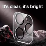Generic iPhone 15 pro max  Camera Lens Protector - Easy Installation, Anti-Scratch, Case-Friendly. ( Full Camera Lens ) - image 4
