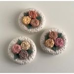 3 in 1 Decorative Flowery Scented Jar Candles