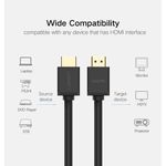 product_image_name-Ugreen-HDMI 2.0 To HDMI Male Cable With Ethernet- Black-2