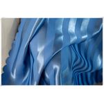 Generic 7.5ft By 7.5ft High Quality Sky Blue Curtains with Silver - image 6