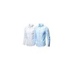 product_image_name-Fashion-2 IN 1 Classy Men's Long-Sleeve Plain shirt for office - Sky blue and White-4