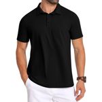 product_image_name-Fashion-Men Button Down Collar- Neck Plain T-shirts-2