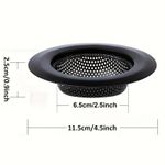 Generic 2pcs Kitchen Sink Filter, Stainless Steel Sink Drain Filter, Dishwasher Safe, Kitchen Sink Filter, Kitchen Accessories - image 5