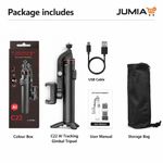 product_image_name-Generic-C22 AI Auto Tracking Tripod Stand With 360° Rotation & Bluetooth Remote – Selfie Stick Phone Holder-1