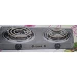 Pyramid Hot Plate Double Burner - Grey