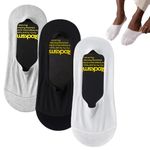 Fashion 3 Pair Invisible Socks Mesh Ice Silk Breathable Non Slip