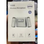 product_image_name-Generic-New SX88 2.4G Magnetic Small Wireless Clip-on Two Clip On Microphone Digital Clip Microphone Wireless For Church,Mosque Etc-1