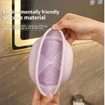 Generic Makeup Brush Cleaner Bowl With Drying Rack, Sponge & Puff Holder - image 6
