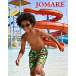 product_image_name-JOMAKE-Boys' shorts, ages 2-13 years, with pockets, green base with fruit pattern-3