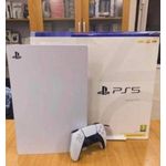 Sony PlayStation 5 Disc Edition Console 4K Gaming, 825GB SSD, DualSense Controller Ray Tracing