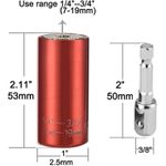 Generic 7-19mm Universal Socket Wrench Set Power Drill Adapter Magic Self Adjusting Repair Tool For Nuts Bolts DIY - image 7