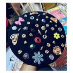 LUXURY BEADED FASHIONABLE TRENDY OCTANGONAL UNISEX WOOL BERET CAP DESIGN