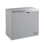 Nexus 200L Energy Saving Chest Freezer - Silver - image 3