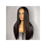 Bone Straight Wig With 1part Closure