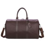 Fashion Large Capacity Anti-Scratch Woven Duffel Travelling Bag