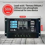 Generic 100A Solar Charge Controller, Upgraded Solar Panel USB Port - image 2