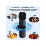 Generic K35 3.5mm Wireless Microphone (dual Microphone)-black - image 6