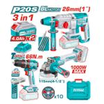 product_image_name-TOTAL- 3-in-1 Cordless 20V Combo Kit – TOSLI241198-2
