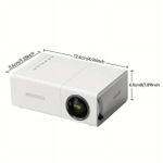 Generic Portable HD projectoor, 1080P, compatible with USB, SD card, mobile phone - image 6