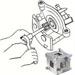 Generic Rear Disc Brake Caliper Piston Rewind/Wind Back Cube Tool 3/8" Drive Tool - image 6