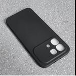 Infinix Note 60 & Note 60 Pro Phone Case – Premium Black Silicone Case with Reinforced Camera Shield, Shockproof Armor & Scratch-Resistant. ( Black ) - image 2