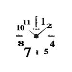 3D DIY Acrylic Number/Letter Large Wall Clock