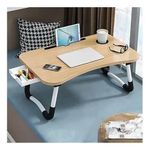 Generic Adjustable Foldable Laptop & Bed Side Table With Drawer - image 2