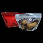 Transparent/ Red Small chops packaging Pouch 19.5*13.5cm