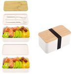 Generic Double Layer Lunch Box With Insulated Bag, Stackable - image 2