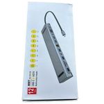 Generic USB Type-C To Hdtv Multifunction Adapter 12 In 1 Hub - image 2