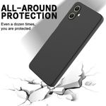 product_image_name-Generic-Samsung Galaxy A06 Protective Silicone Back Case - Black-3