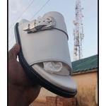 Fashion Fish White slippers for men 