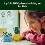 LEGO Botanicals Happy Plants Building Toy - 10349 (217 Pcs) - image 2