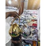 product_image_name-Ladies Trend-Luxury Metallic Egg-Shaped Evening Clutch-2