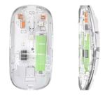 product_image_name-Generic-Transparent Wireless Bluetooth Dual- Mode Mouse-1
